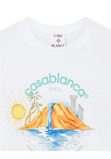 T-Shirt Oasis Bianca CASABLANCA KIDS | UKS25-JTS-03801